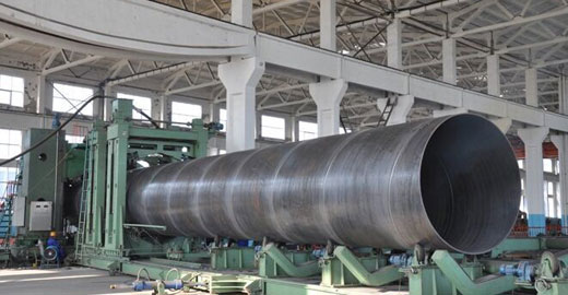 SSAW steel pipe BS 4360