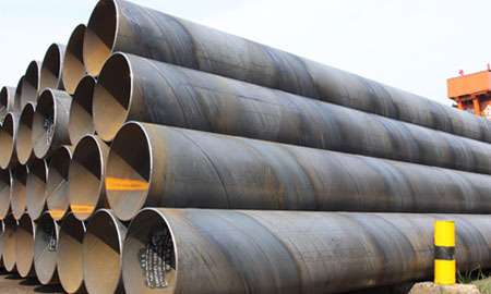 SSAW steel pipe BS 4360