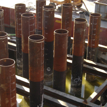 Piling pipe