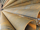 Packaging precautions for spiral steel pipe
