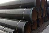 What are the standards for the storage of anti-corrosion steel pipes