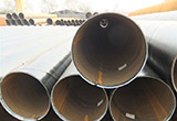 The correct way to store the spiral steel pipe