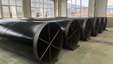Application of polyethylene plastic-coated steel pipe in electric power