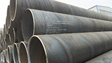Quality control of large diameter spiral steel pipe