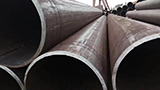Q690QD straight seam welded pipe, welded steel pipe, Q690QD steel pipe production